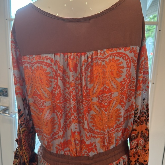 Miss Me Multiclored Paisley Print Boho Dress Size Small - Picture 9 of 14